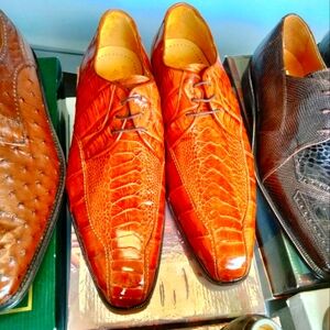Men's exotic skin shoes